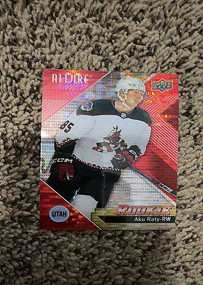 2024 Upper Deck Allure #147 Aku Raty — front