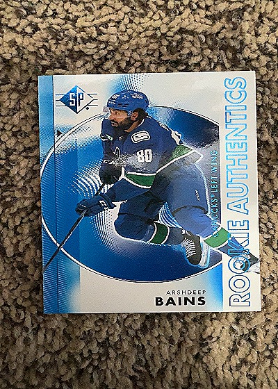 2024 Upper Deck SP #123 Arshdeep Bains — front