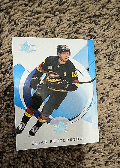 2024 Upper Deck SP #15 Elias Pettersson — front