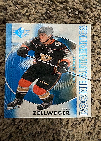 2024 Upper Deck SP #106 Olen Zellweger — front