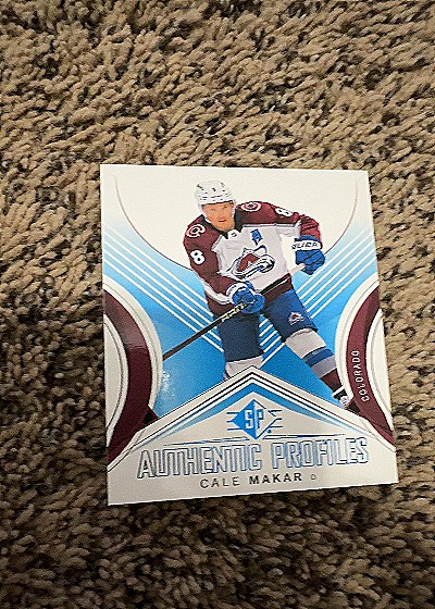 2024 Upper Deck SP #AP-2 Cale Makar — front