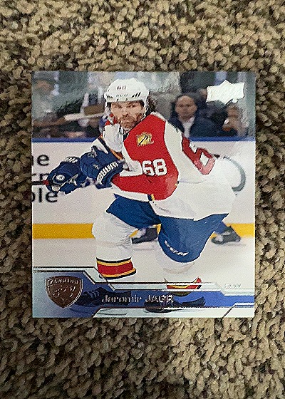 2016 Upper Deck #81 Jaromir Jagr — front