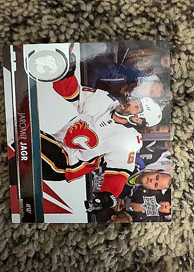 2017 Upper Deck #276 Jaromir Jagr — front