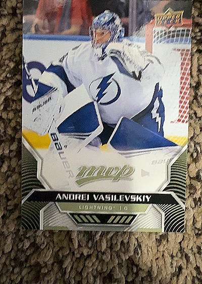 2020 Upper Deck #102 Andrei Vasilevskiy — front