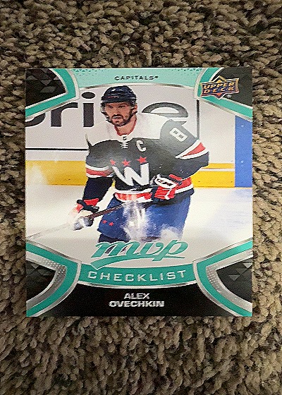 2021 Upper Deck #100 Alex Ovechkin — front