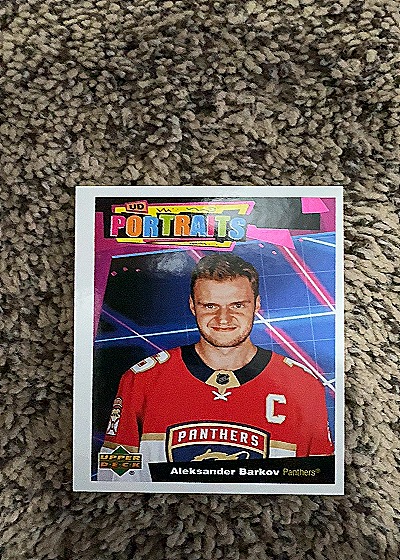 2020 Upper Deck #P-37 Aleksander Barkov — front