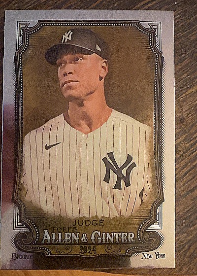 2024 Topps Allen & Ginter #86 Aaron Judge — front