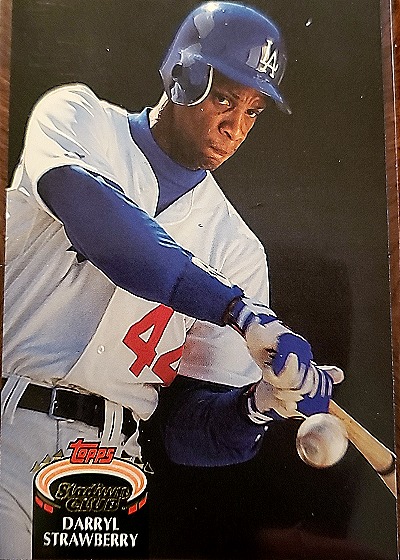 1992 Topps Stadium Club #560 Darryl Strawberry — front
