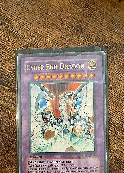 2005 Yu-Gi-Oh! #CRV-EN036 Cyber End Dragon — front