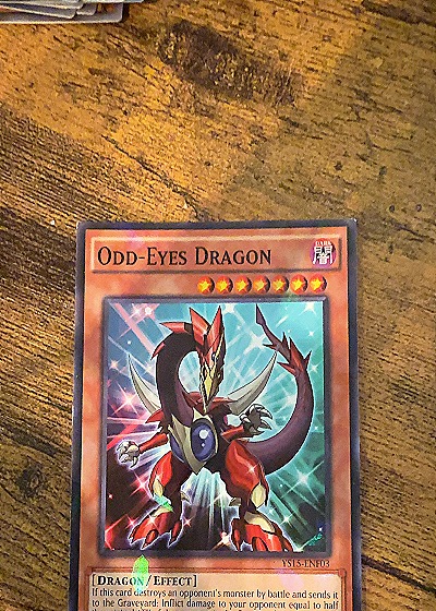 2015 Yu-Gi-Oh! #YS15-ENF03 Odd-Eyes Dragon — front