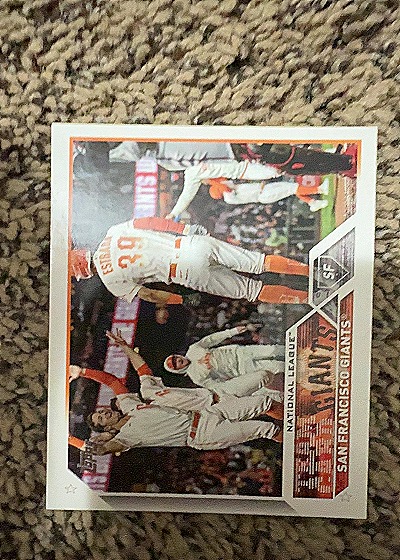 2023 Topps #173 San Francisco Giants — front