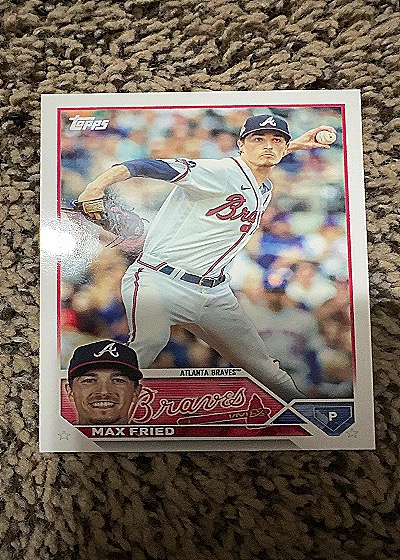 2023 Topps #N/A Max Fried — front