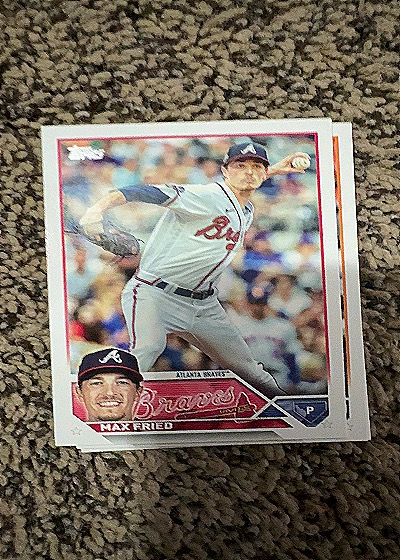 2023 Topps #290 Max Fried — front
