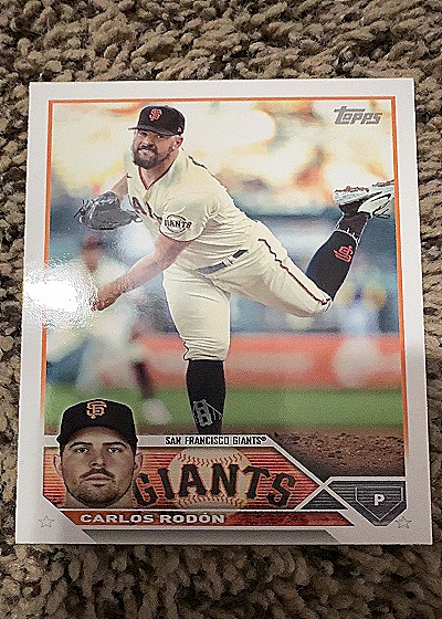 2023 Topps #179 Carlos Rodón — front