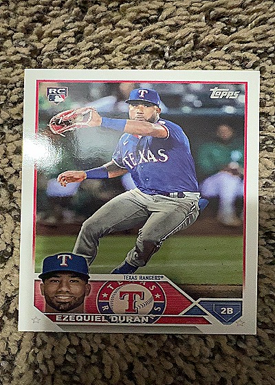2023 Topps #286 Ezequiel Duran — front