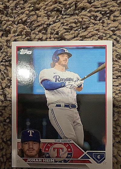 2023 Topps #C Jonah Heim — front