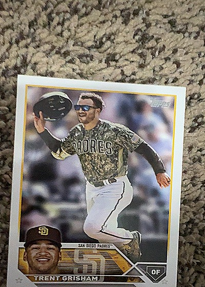 2023 Topps #26 Trent Grisham — front
