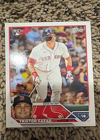 2023 Topps #92 Triston Casas — front