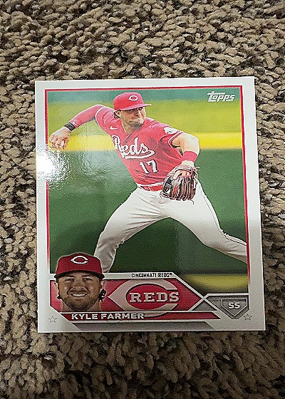 2023 Topps #N/A Kyle Farmer — front