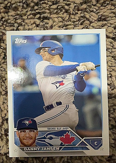 2023 Topps #307 Danny Jansen — front