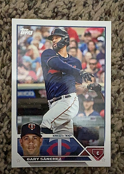 2023 Topps #203 Gary Sánchez — front