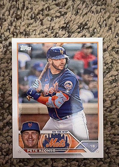 2023 Topps #N/A Pete Alonso — front