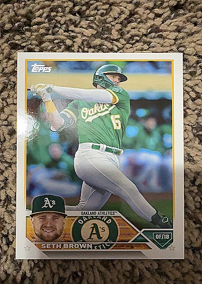 2023 Topps #148 Seth Brown — front