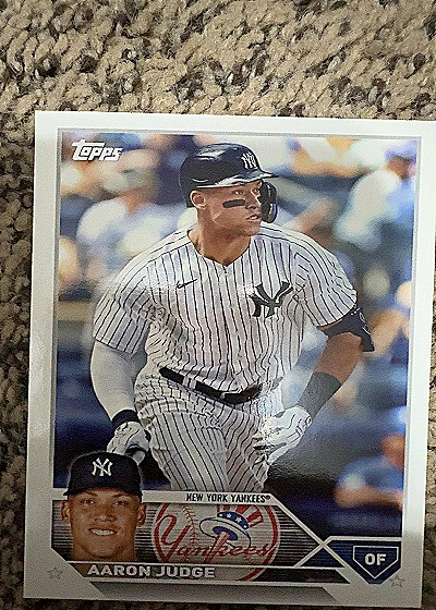 2023 Topps #62 Aaron Judge — front