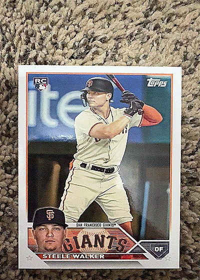 2023 Topps #N/A Steele Walker — front