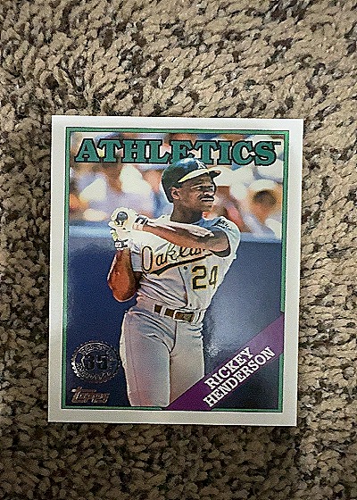 2023 Topps #T88-60 Rickey Henderson — front