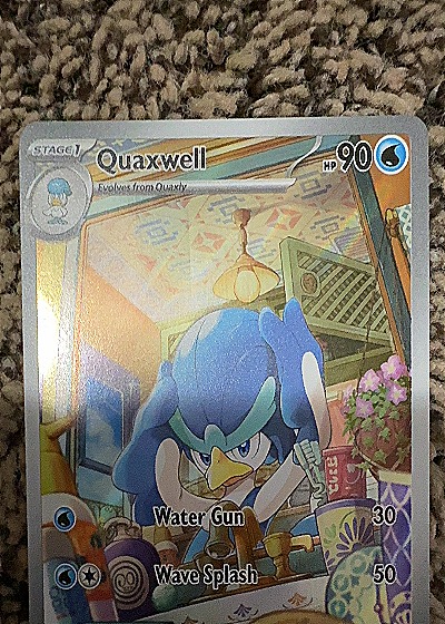 2023 Pokemon #207/193 Quaxwell — front