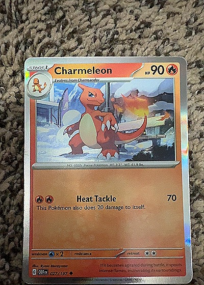2023 Pokémon #027 Charmeleon — front