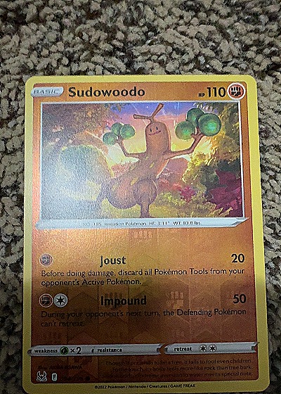 2022 Pokémon #094/196 Sudowoodo — front