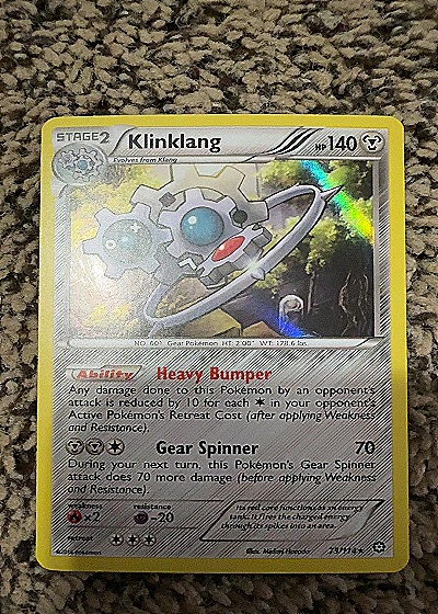 2016 Pokémon #73/114 Klinklang — front