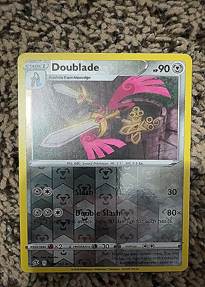 2020 Pokemon #134/192 Doublade — front