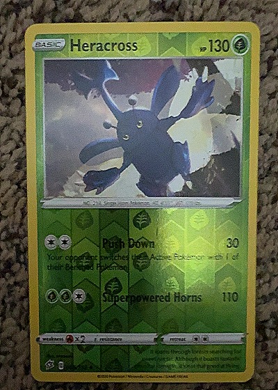 2020 Pokémon TCG #006/192 Heracross — front
