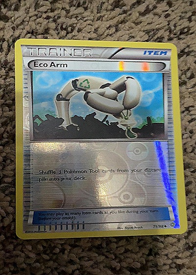 2015 Pokémon #71/98 Eco Arm — front