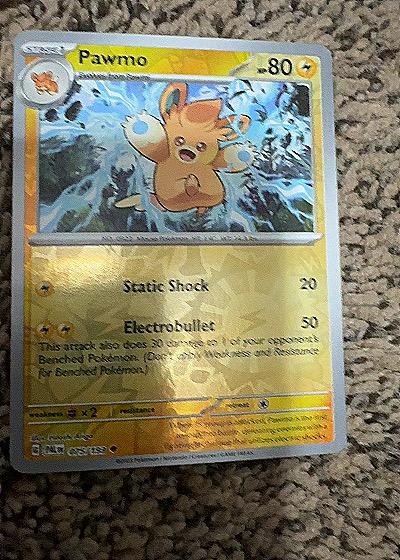 2023 Pokemon #075/193 Pawmo — front