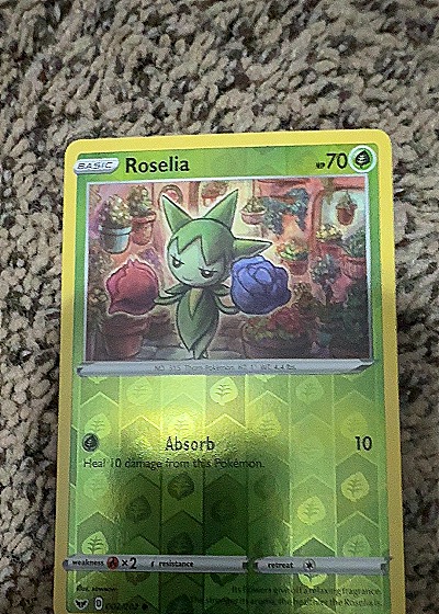2020 Pokémon #002/202 Roselia — front