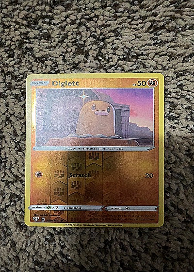 2020 Pokemon #084/189 Diglett — front
