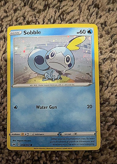 2020 Pokémon #054/202 Sobble — front