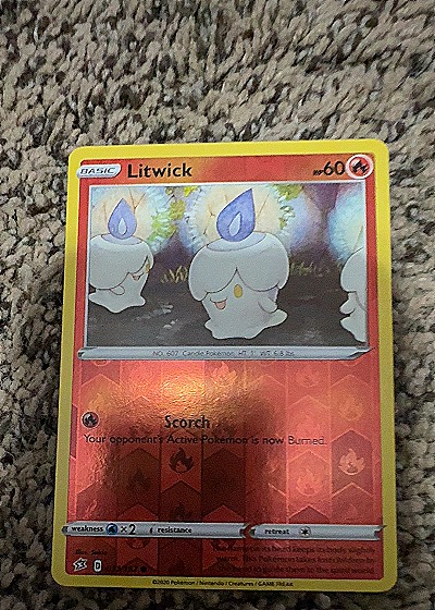 2020 Pokémon #031/192 Litwick — front