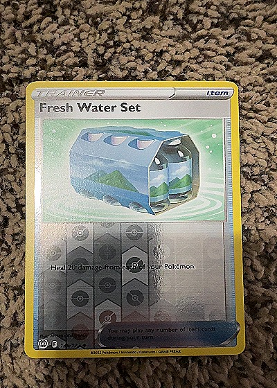 2022 Pokémon #139/172 Fresh Water Set — front