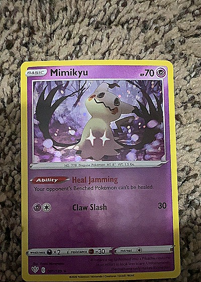 2020 Pokémon #081/189 Mimikyu — front
