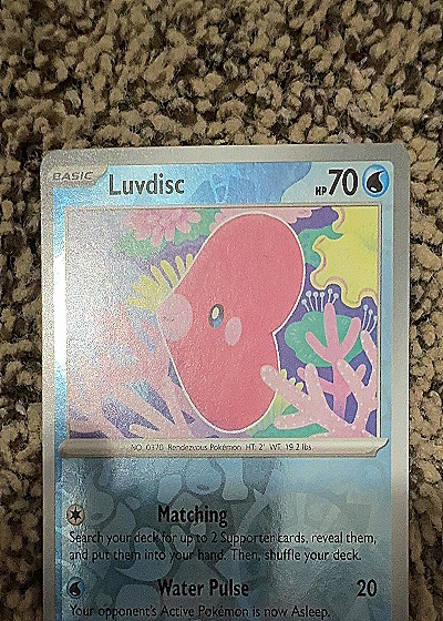 2023 Pokémon #047/193 Luvdisc — front