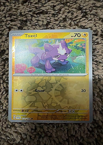 2023 Pokemon #071/198 Toxel — front
