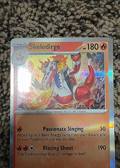 2023 Pokemon #038/198 Skeledirge — front