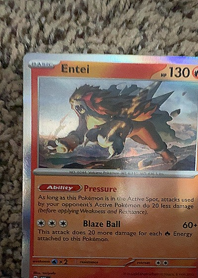 2023 Pokémon #030/197 Entei — front