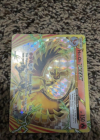 2016 Pokemon #XY154 Ho-Oh — front