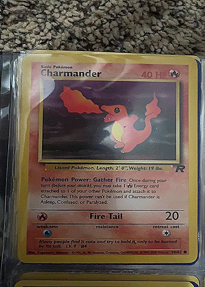 2000 Pokémon #50/82 Charmander — front